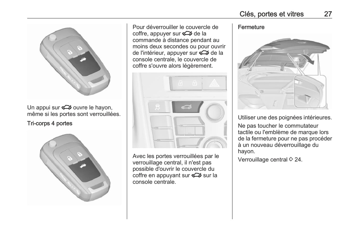 2017-2018 Opel Astra Owner's Manual | French