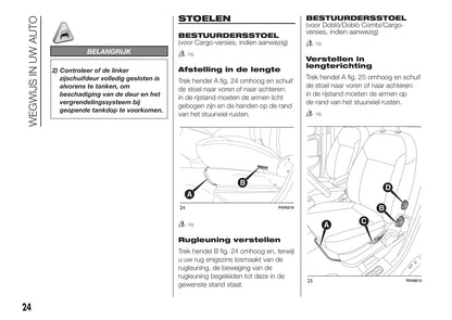 2015-2016 Fiat Doblò Gebruikershandleiding | Nederlands