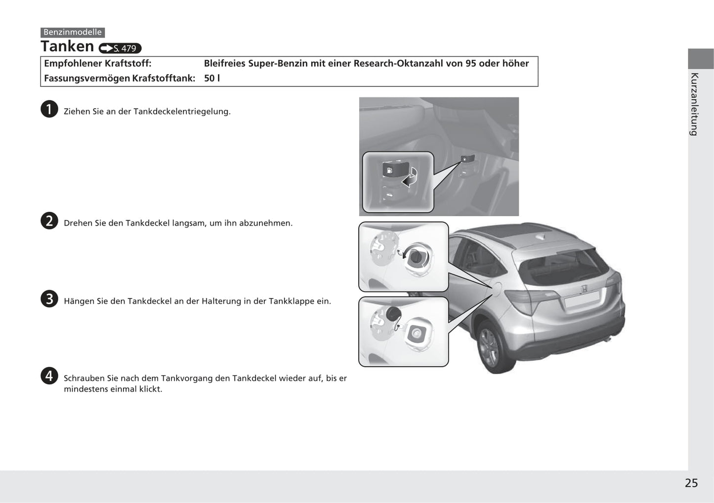 2015-2016 Honda HR-V Gebruikershandleiding | Duits