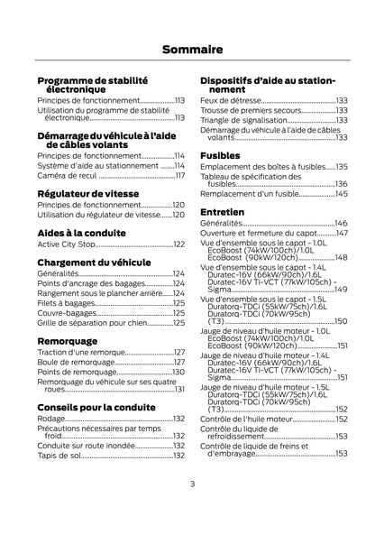 2012-2014 Ford B-Max Bedienungsanleitung | Französisch