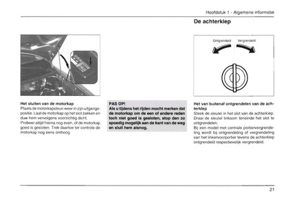 1999-2002 Daihatsu Gran Move Owner's Manual | Dutch