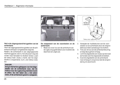 1999-2002 Daihatsu Gran Move Bedienungsanleitung | Niederländisch