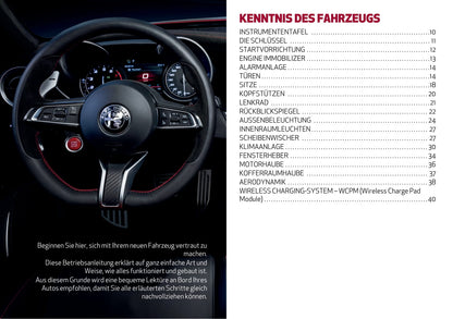 2021 Alfa Romeo Gulia Bedienungsanleitung | Deutsch