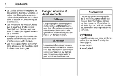 2010-2011 Opel Zafira Manuel du propriétaire | Français