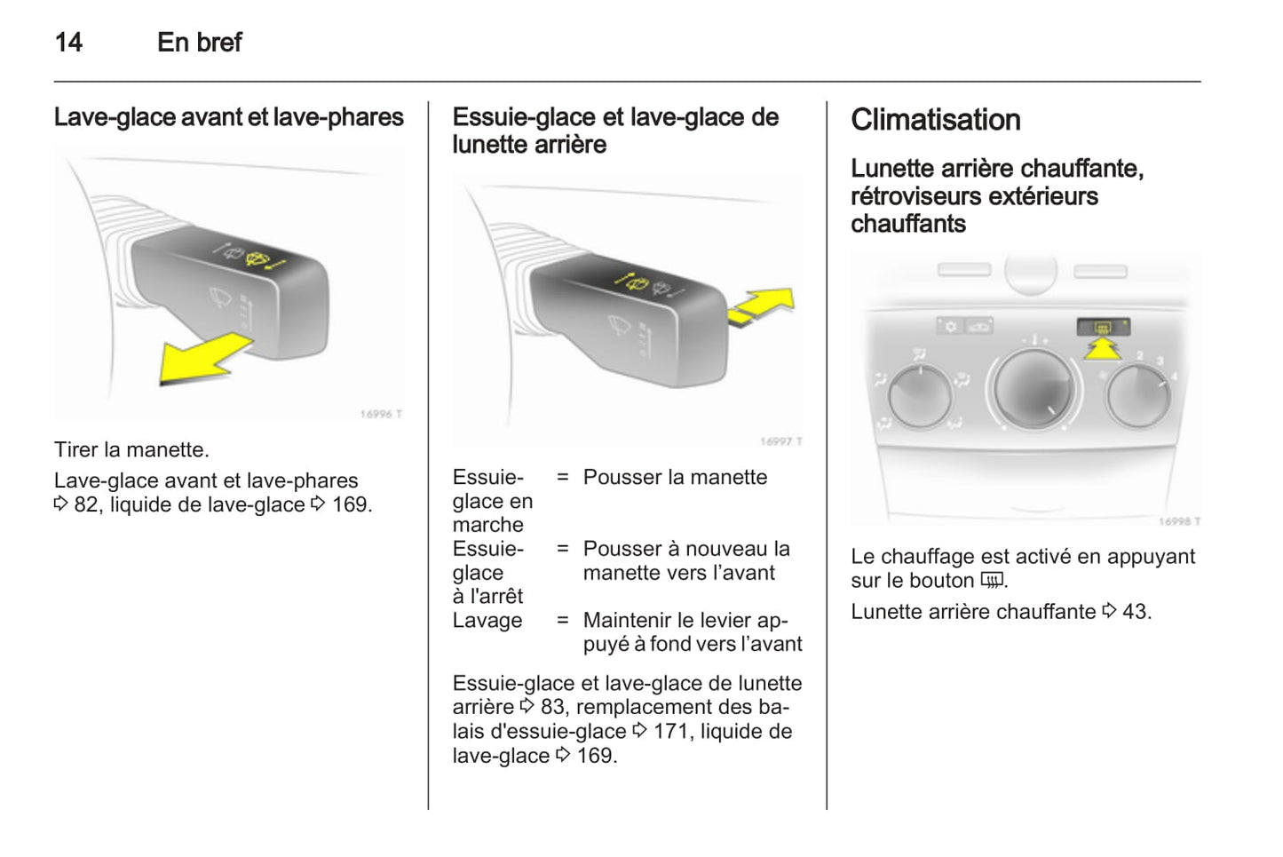 2010-2011 Opel Zafira Owner's Manual | French