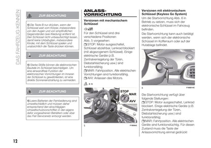 2019-2020 Fiat 500X Gebruikershandleiding | Duits