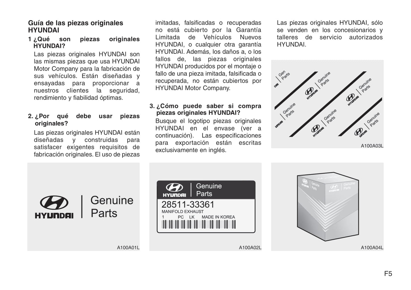 2010-2011 Hyundai Santa Fe Owner's Manual | Spanish