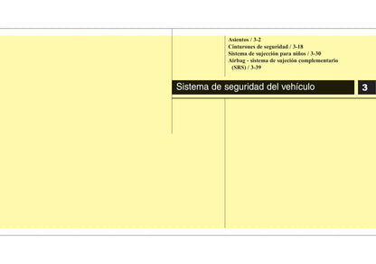 2010-2012 Hyundai Santa Fe Manuel du propriétaire | Espagnol
