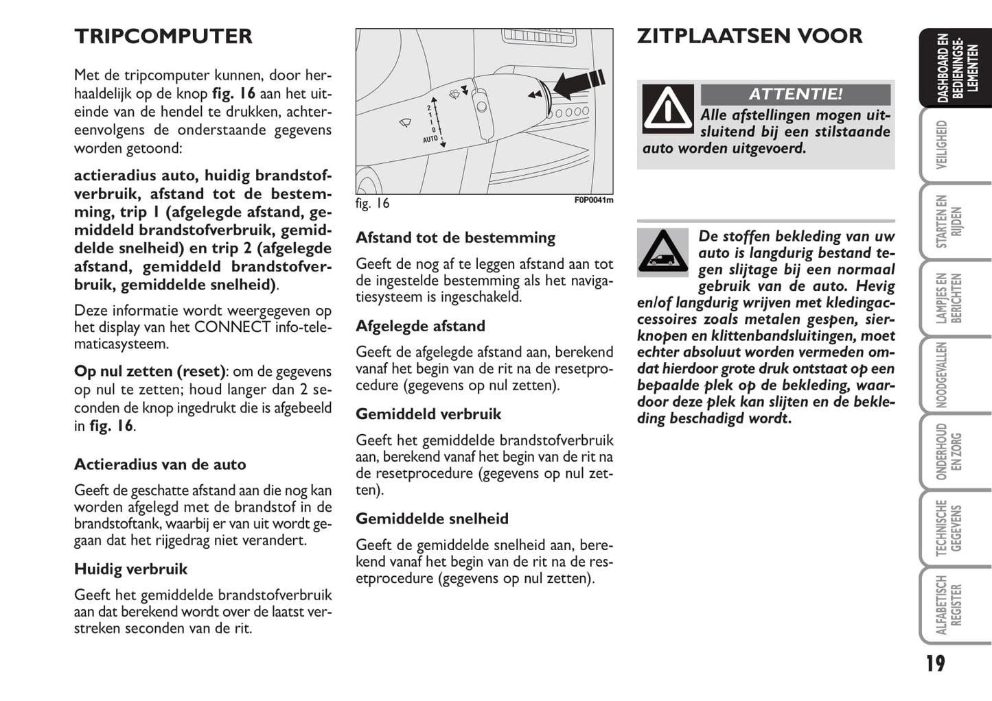2014-2015 Fiat Scudo Gebruikershandleiding | Nederlands