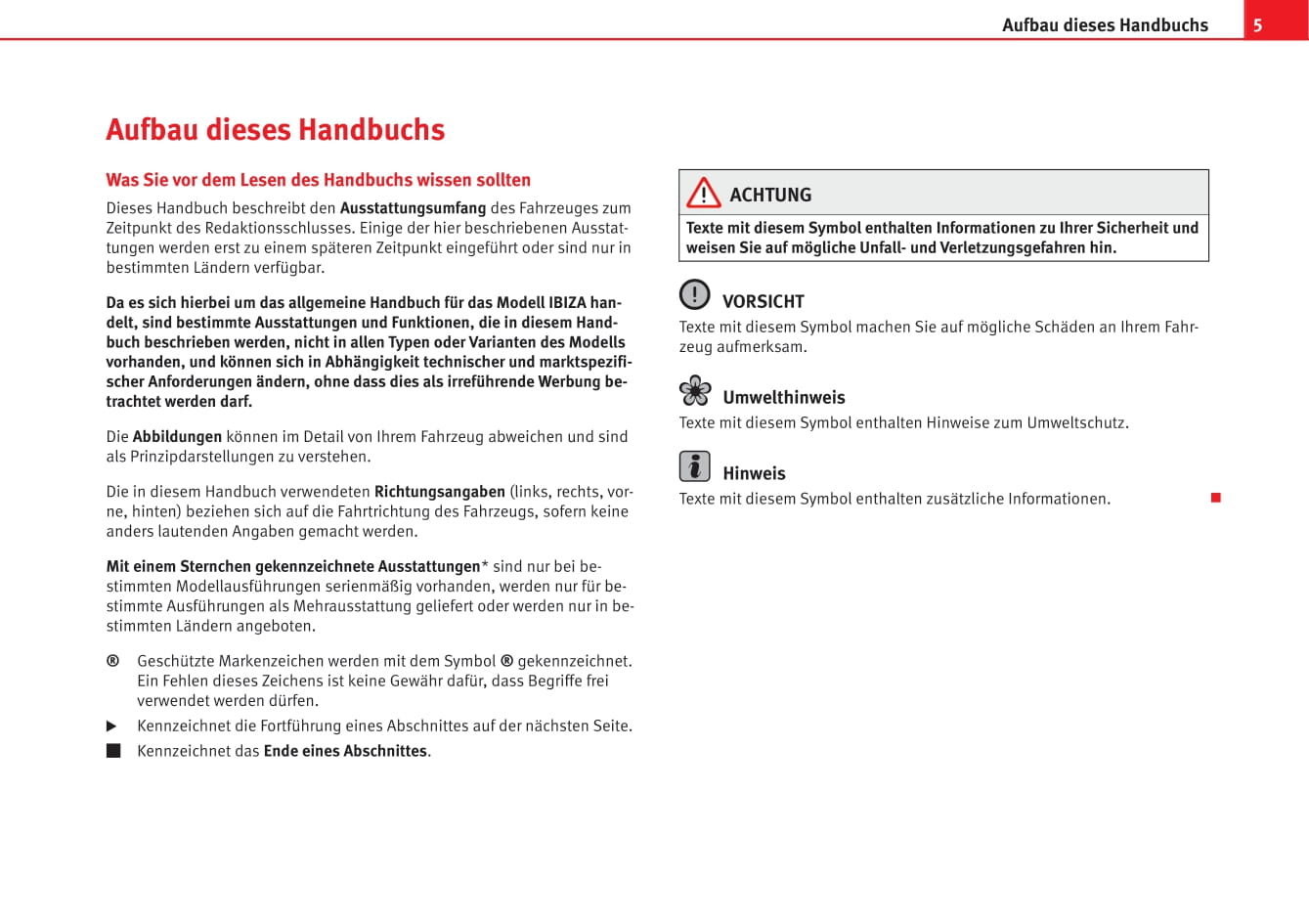 2008-2012 Seat Ibiza Bedienungsanleitung | Deutsch