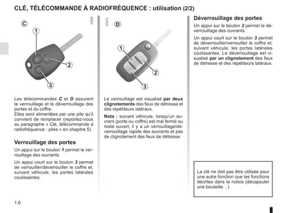 2018-2019 Renault Master Owner's Manual | French