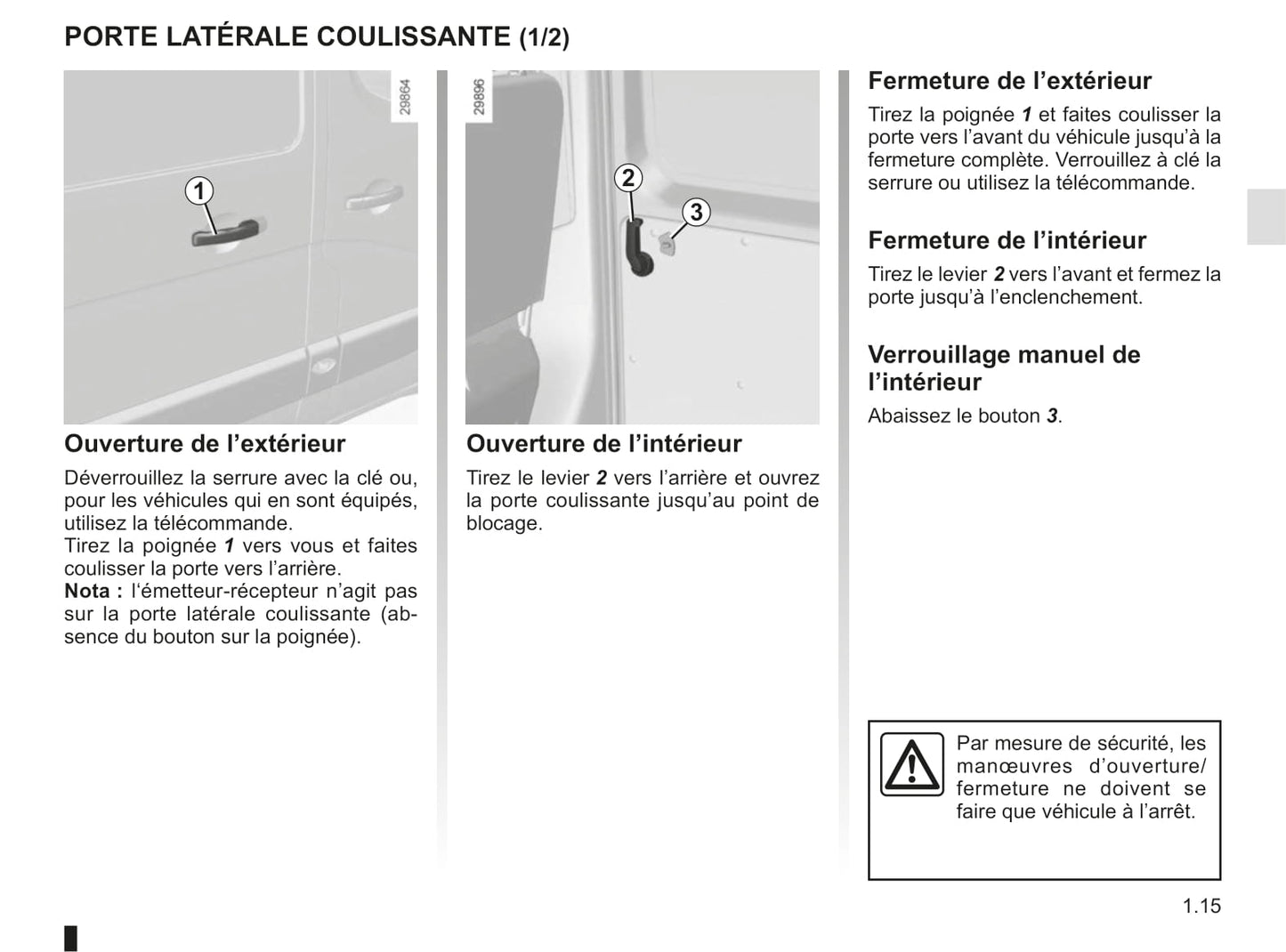 2018-2019 Renault Master Owner's Manual | French