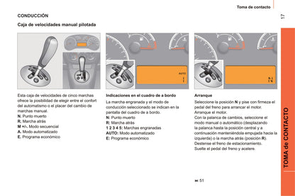 2014 Peugeot Bipper/Bipper Tepee Owner's Manual | Spanish