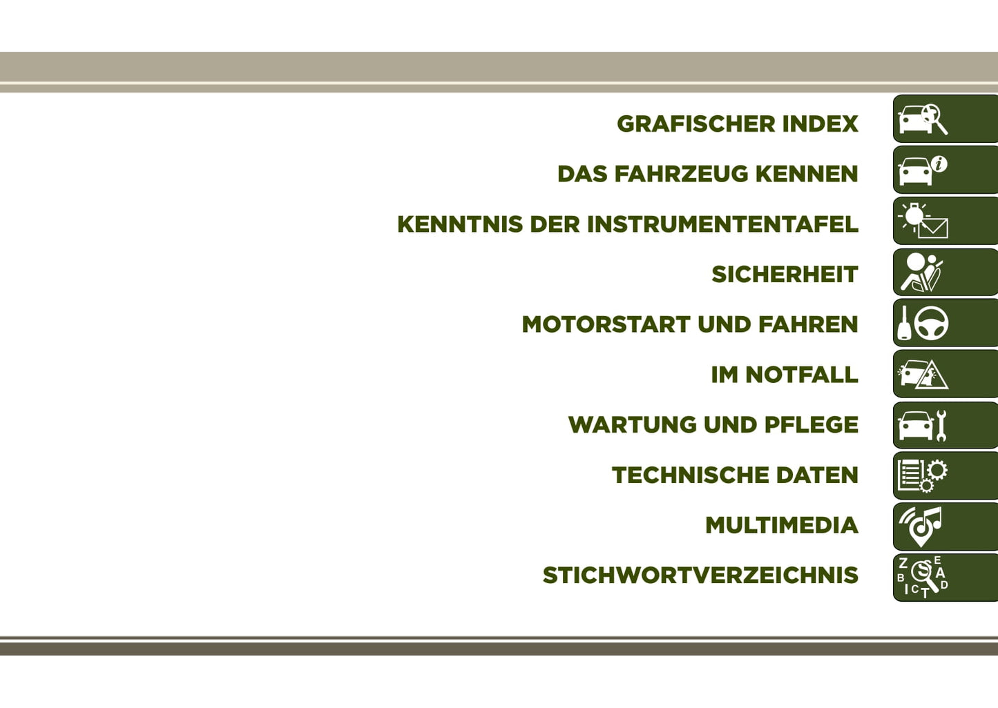 2014-2018 Jeep Renegade Gebruikershandleiding | Duits