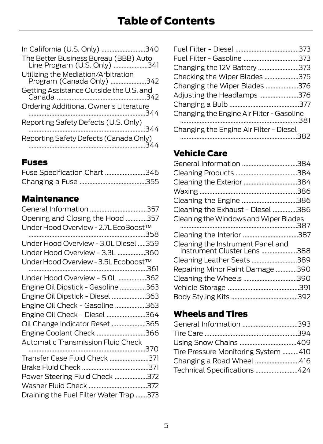 2020 Ford F-150 Owner's Manual | English