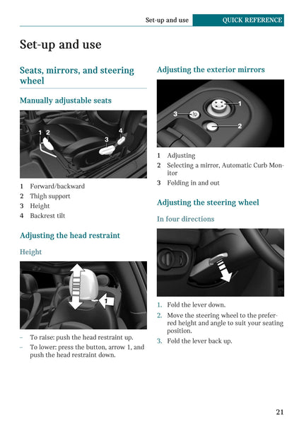 2021 Mini Hardtop Owner's Manual | English