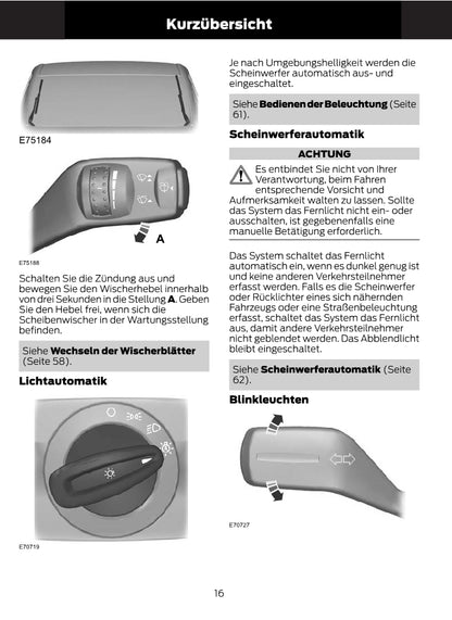 1997-2008 Ford Ka Gebruikershandleiding | Duits