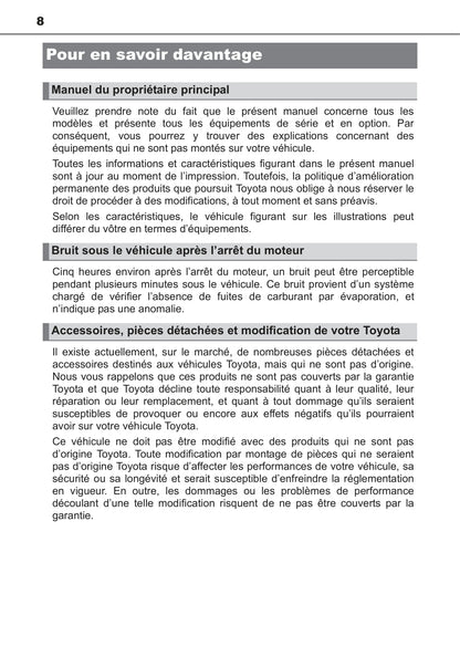 2017 Toyota Tundra Gebruikershandleiding | Frans