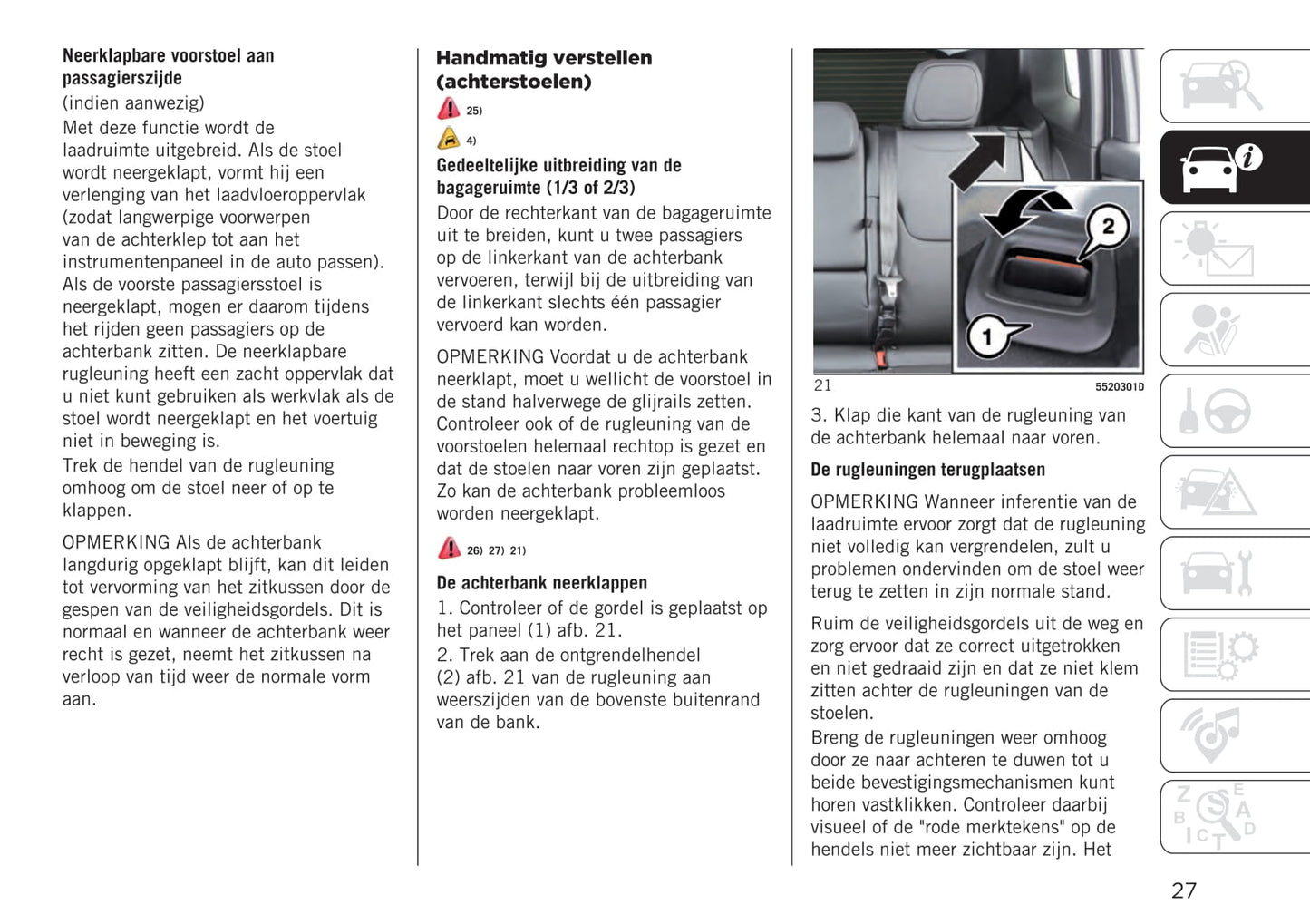 2020-2022 Jeep Compass Bedienungsanleitung | Niederländisch