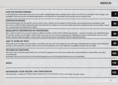1986-1990 Ford Escort Owner's Manual | Dutch