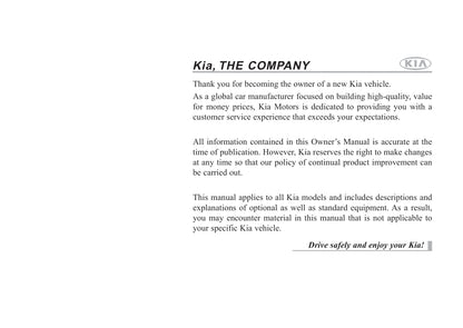2012 Kia Soul Owner's Manual | English