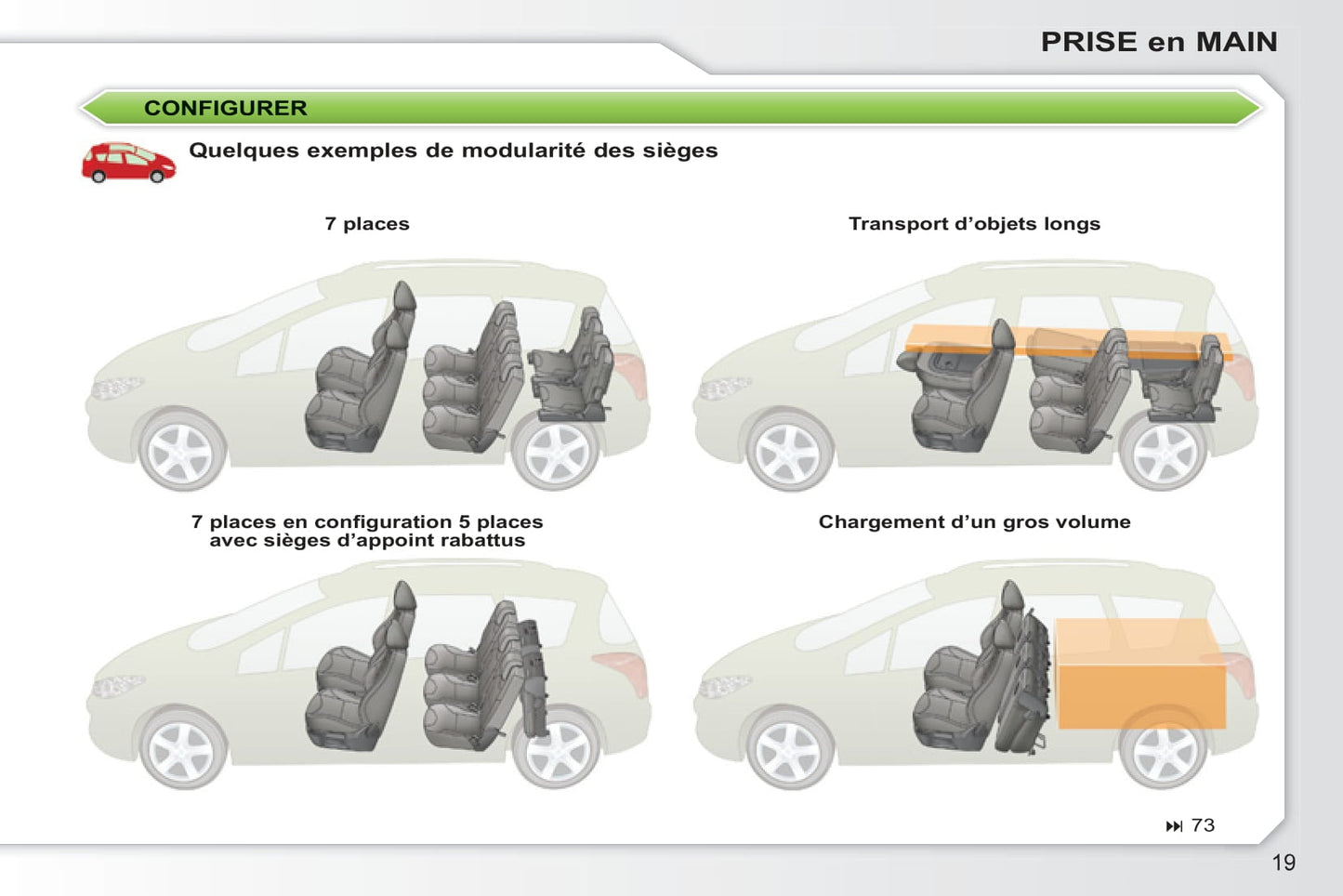 2010-2011 Peugeot 308 Bedienungsanleitung | Französisch