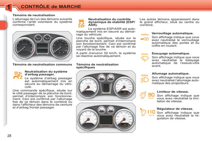 2010-2011 Peugeot 308 Owner's Manual | French