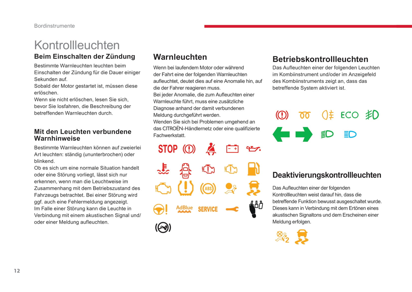 2017 Citroën C-Elysée Owner's Manual | German