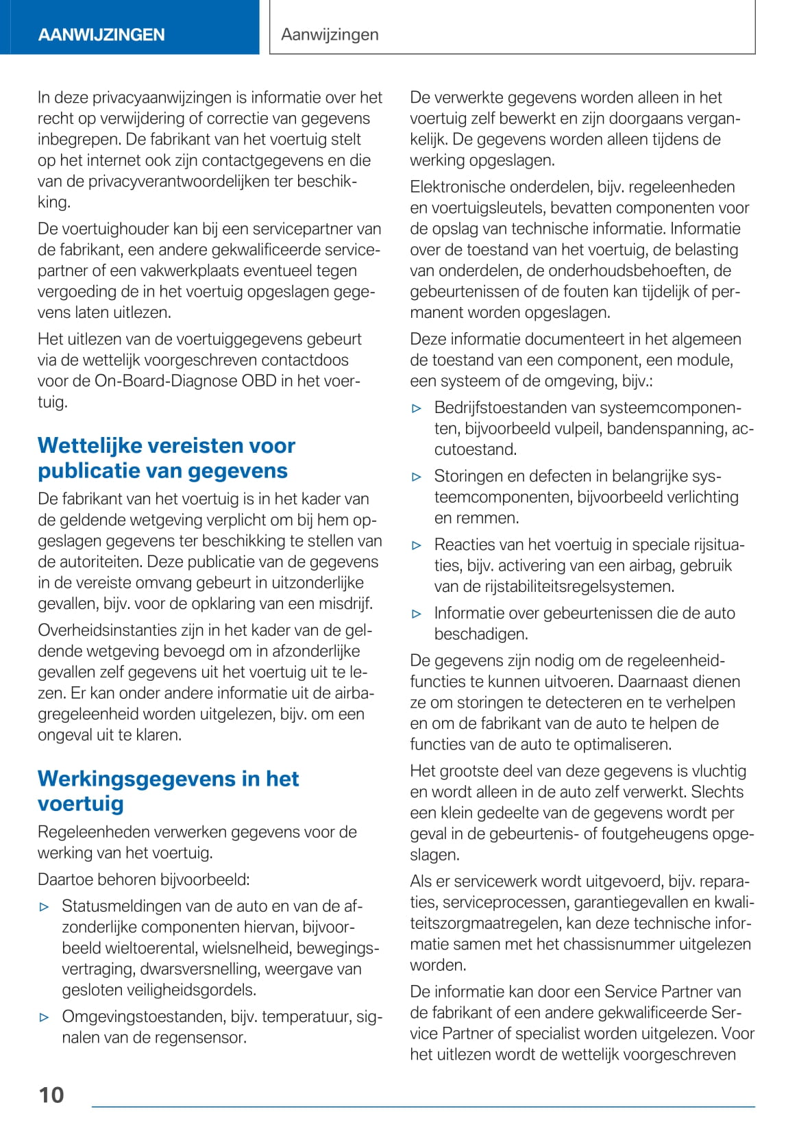 2020 BMW X3 Plug-in Hybrid Bedienungsanleitung | Niederländisch