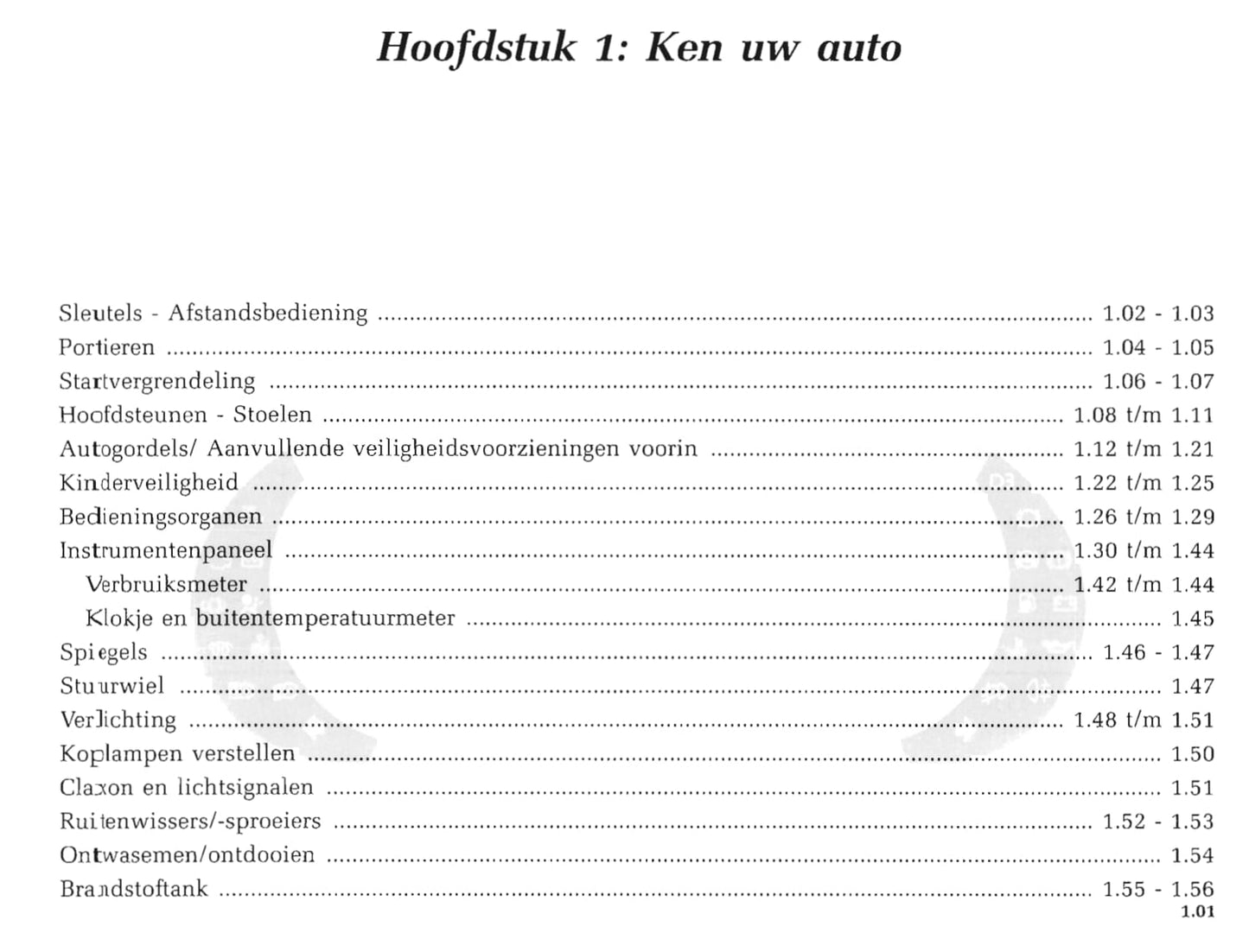 1998-1999 Renault Clio Gebruikershandleiding | Nederlands