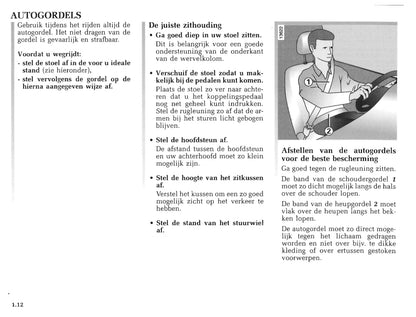 1998-1999 Renault Clio Gebruikershandleiding | Nederlands