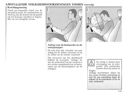 1998-1999 Renault Clio Gebruikershandleiding | Nederlands