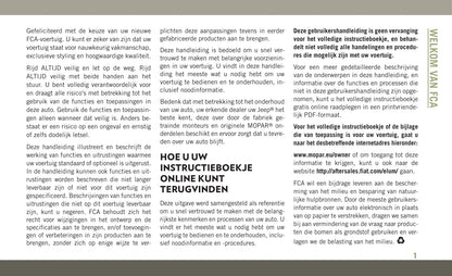 2018-2019 Jeep Wrangler Gebruikershandleiding | Nederlands