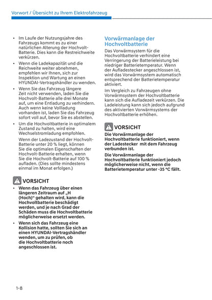 2021-2022 Hyundai Kona Electric Owner's Manual | German