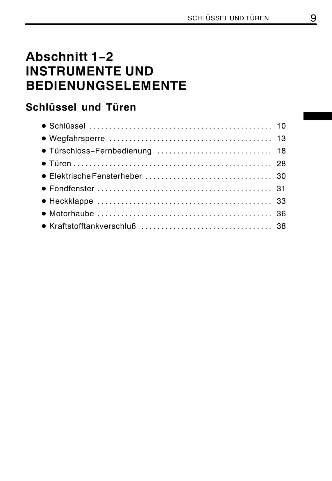 2011-2012 Toyota Aygo Owner's Manual | German