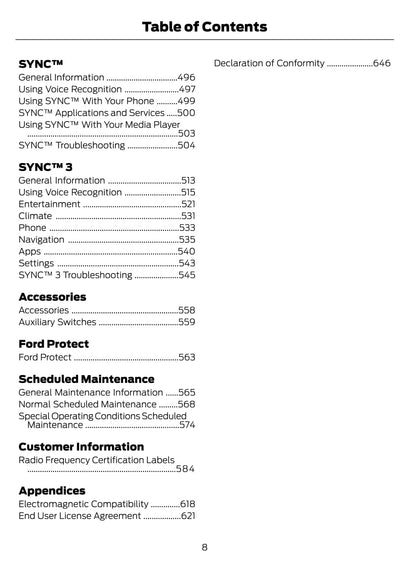 2021 Ford Super Duty Bedienungsanleitung | Englisch