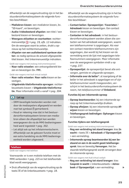 2016-2017 Audi A3 Bedienungsanleitung | Niederländisch