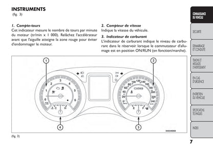 2014-2015 Fiat Freemont Gebruikershandleiding | Frans