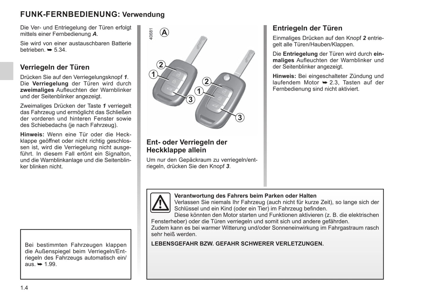 2021-2022 Renault Mégane Owner's Manual | German