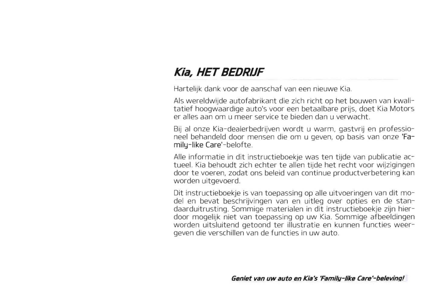 2019-2020 Kia Niro Manuel du propriétaire | Néerlandais