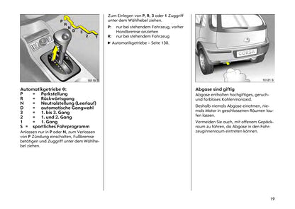 2003-2006 Opel Combo/Corsa Manuel du propriétaire | Allemand