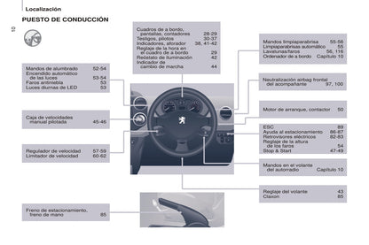 2014-2015 Peugeot Partner Bedienungsanleitung | Spanisch