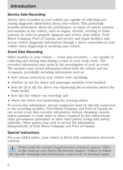 2004 Ford Excursion Owner's Manual | English