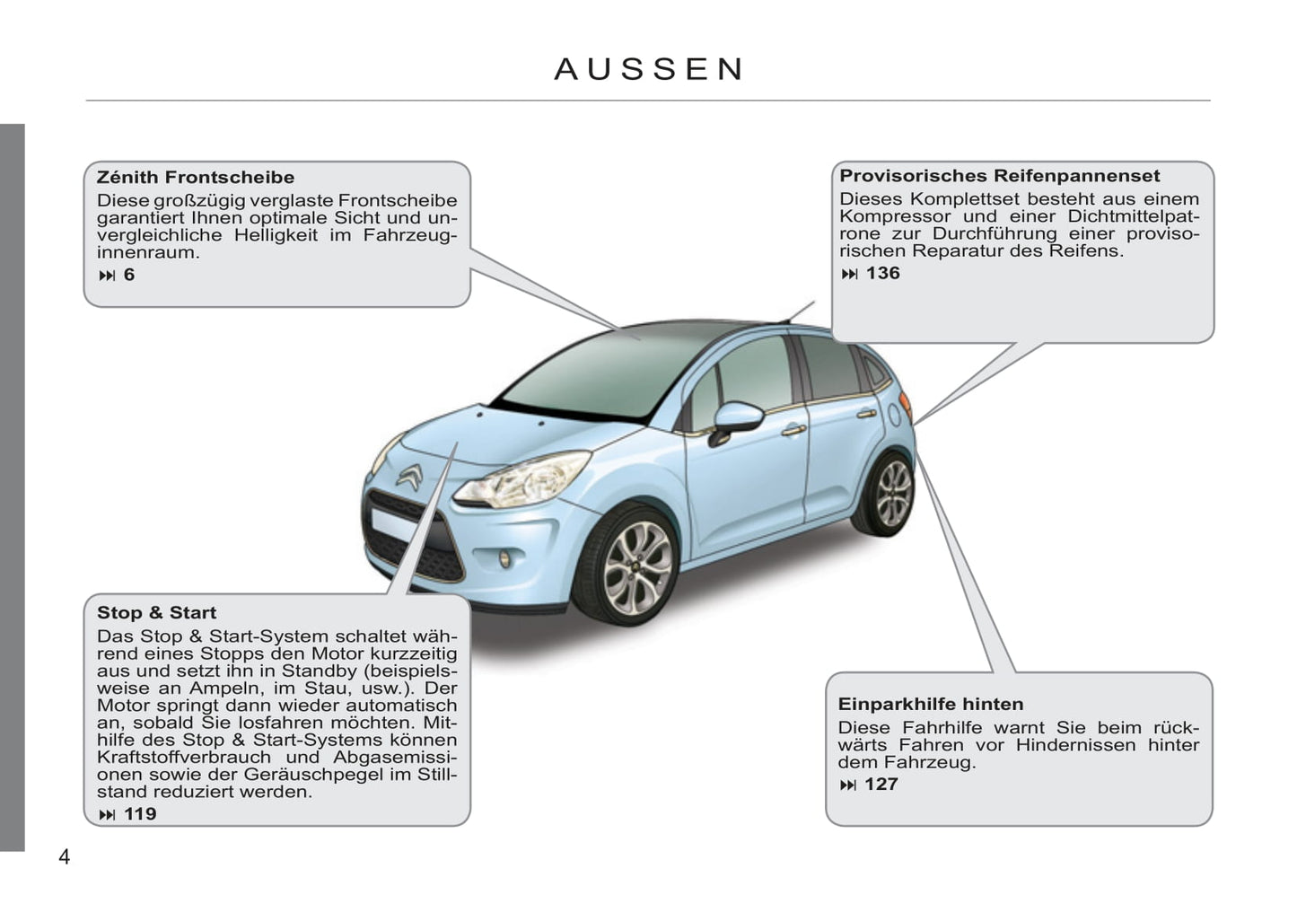 2011-2013 Citroën C3 Gebruikershandleiding | Duits