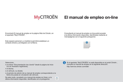 2014-2016 Citroën Jumpy Multispace Owner's Manual | Spanish