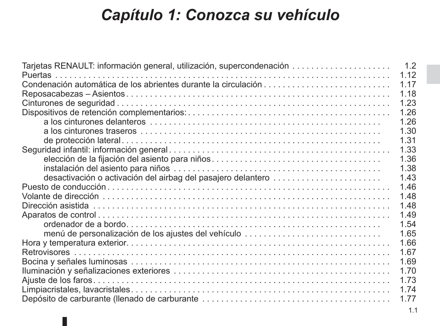 2010-2015 Renault Laguna Manuel du propriétaire | Espagnol