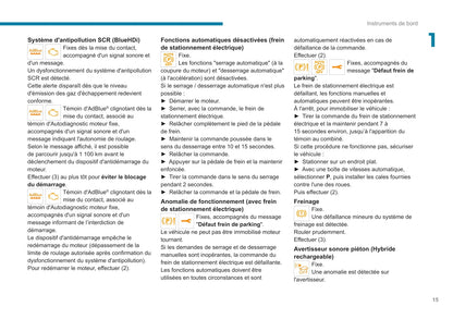 2021-2023 Peugeot 508/508 Hybrid Owner's Manual | French
