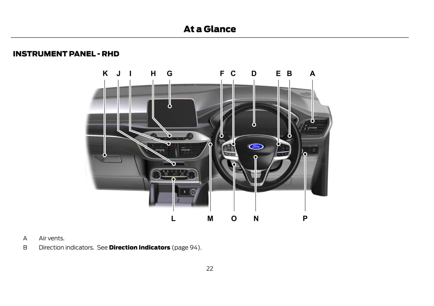 2021-2022 Ford Kuga Vignale/Kuga Vignale Hybrid Owner's Manual | English