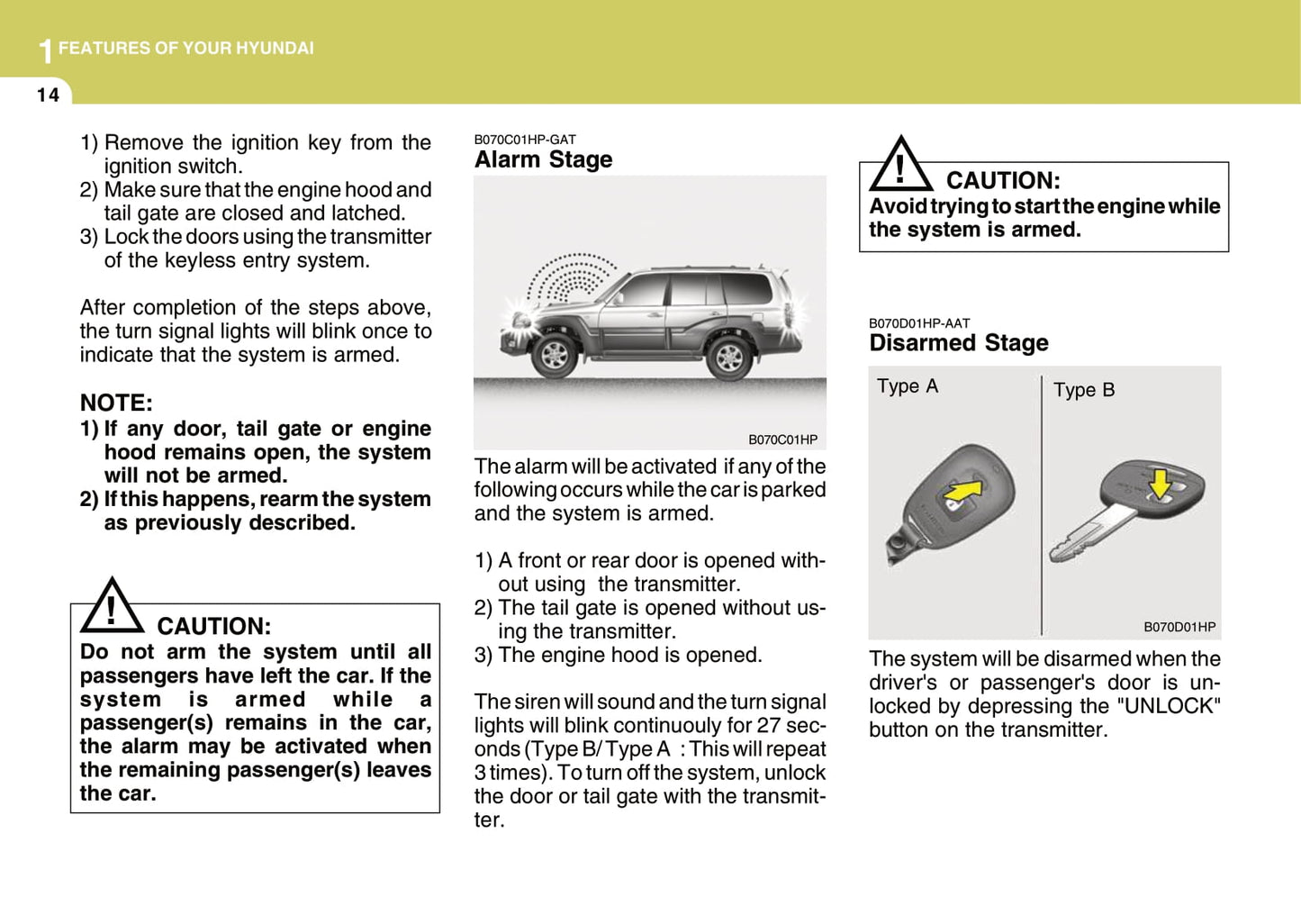 2006-2007 Hyundai Terracan Owner's Manual | English