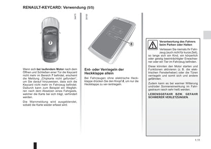 2016-2018 Renault Talisman Owner's Manual | German